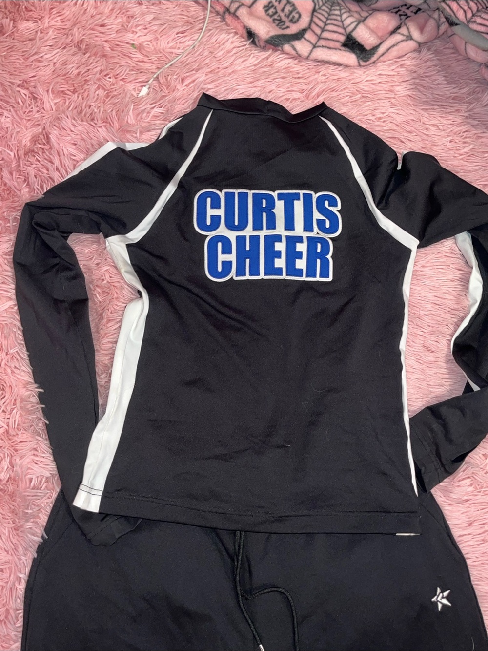REAL CHEERLEADING SWEAT SET!!!